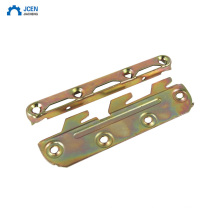 Custom color zinc plated metal bed hardware fittings